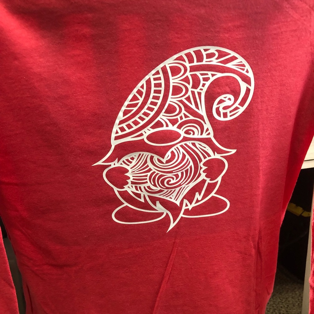 Long sleeve valentine shirt